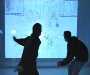 Murmuring Fields as performative and participative environment by MFWS, Transmediale Berlin 1999 Murmuring Fields as performative and participative environment by MFWS, Transmediale Berlin 1999