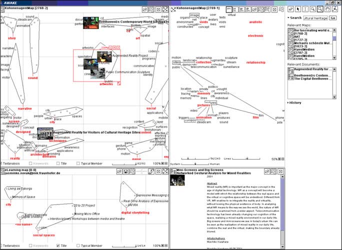 Anwendung des AWAKE - Projektes: der Knowledge Explorer 2