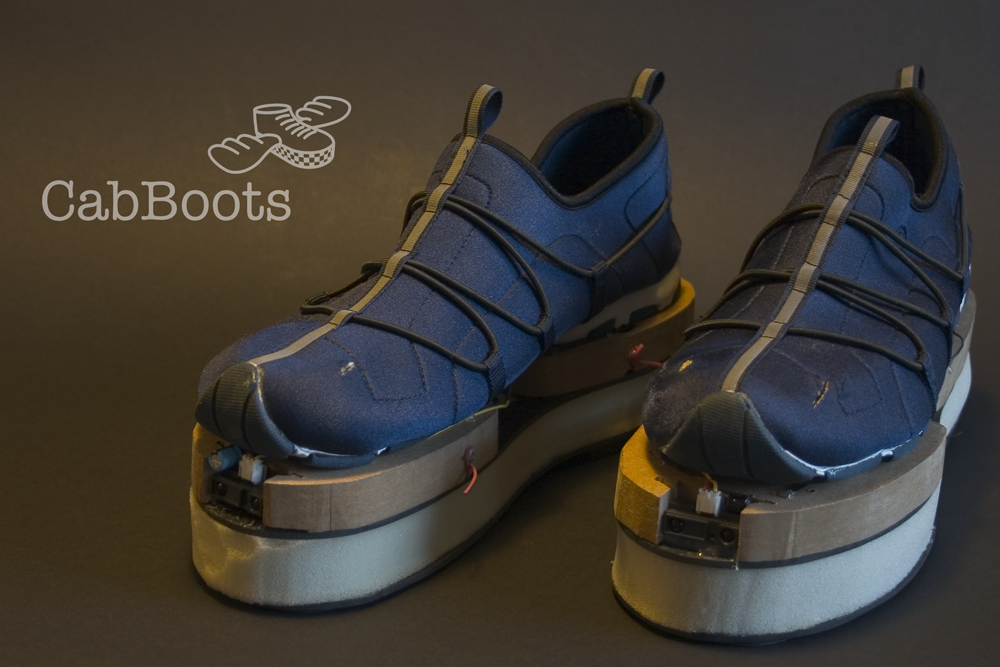 CabBoots - Schuhe mit integriertem Leitsystem