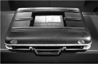 The locks on the briefcases are fingerprint scanners that recognize we're EXISTech employees,so that the briefcases can only be opened by persons who are NOT EXISTech employees.