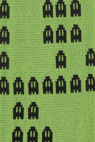 Muster eines ausgestrickten Schals