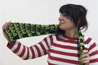 Schalmuster mit Fabienne Blanc Schalmuster mit Fabienne Blanc